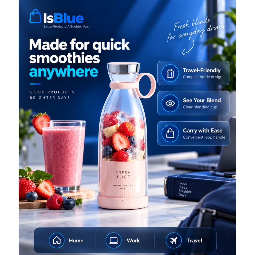 Portable Mini Juice Blender for Travel & Everyday Smoothies