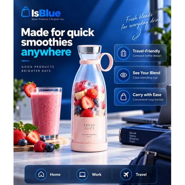 Portable Mini Juice Blender for Travel & Everyday Smoothies
